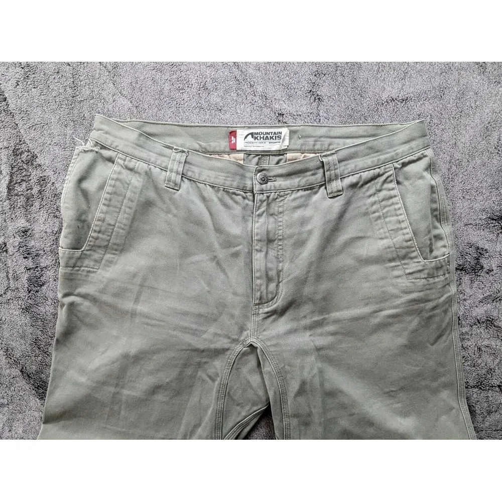 Mountain Khakis Slim Fit Pants Men's Size 38x32 Beige